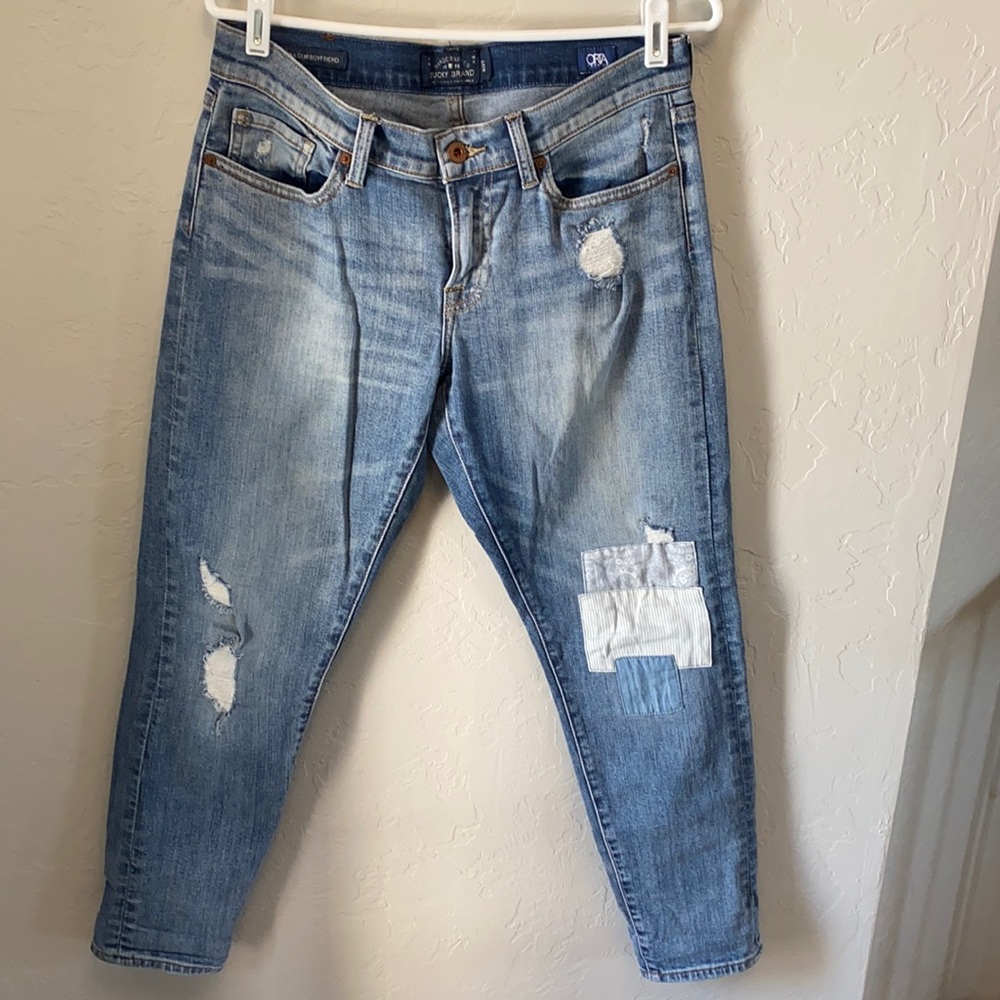 Lucky Brand Sienna Slim boyfriend jeans 4/27